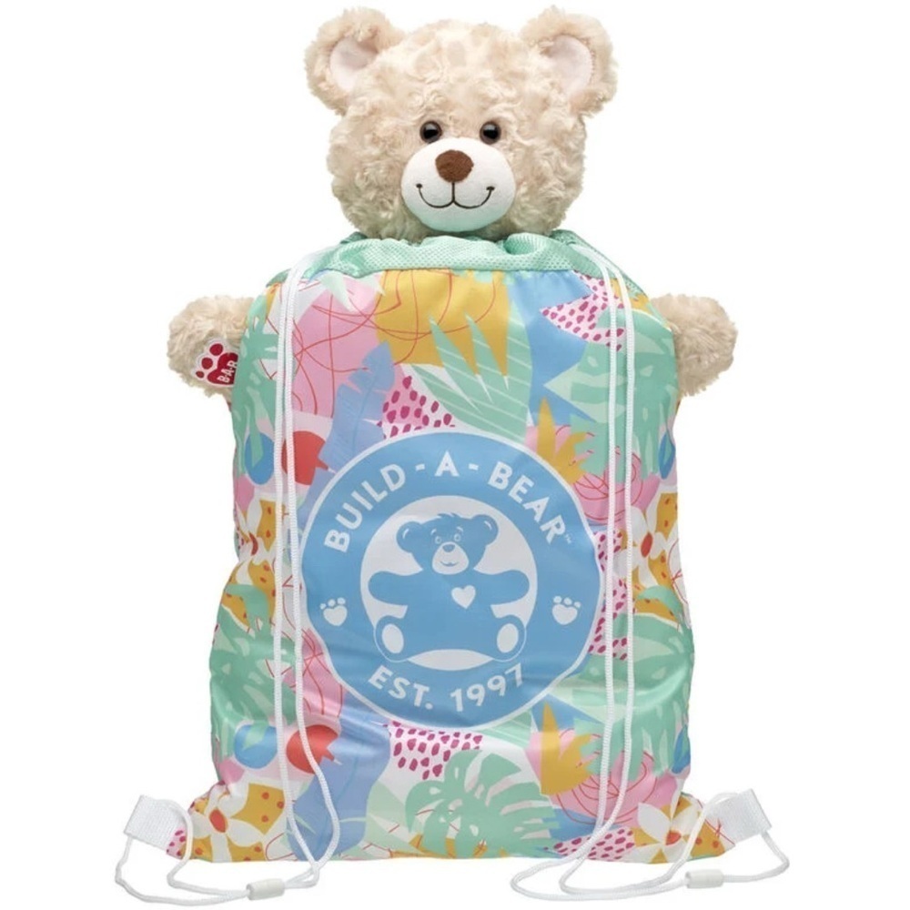 Build-A-Bear Tropical Toy Bear Carrier.  the toy is not included